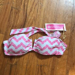 👙 NWT Lilly Pulitzer strapless bikini top